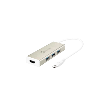 J5Create USB-C Type-C to HDMI 4K / USB 3.0 Hub Converter JCH451